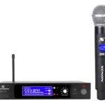 Microfono Inalambrico Profesional De Mano Uhf Seno