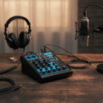 Consola De Sonido Audio Mixer Usb Bluetooth Moon M - Imagen 4