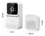 Portero Timbre Inalambrico Wifi Con Camara Hd App Smart Life Blanco - Imagen 4