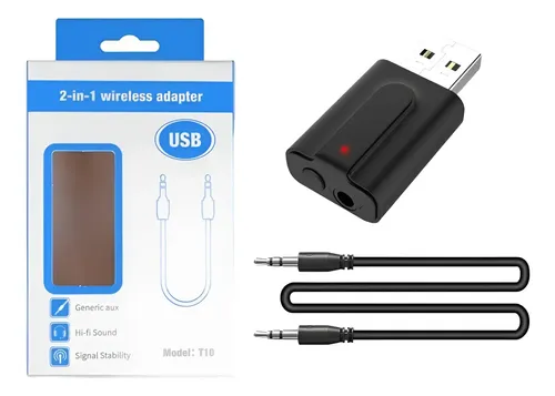 D_932369-MLA79017193728_092024-O Emisor Y Receptor Bt Audio Usb Bt-410 - Imagen 1