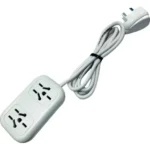 Zapatilla Alargue 2 Tomas Binorma 1.5mts Variplast Blanco
