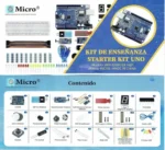 Kit Robotica Inicial Compatible Arduino Ideal Estudiantes - Imagen 2