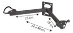 Soporte Regulable De Pared Nakan Spl970a Dvd Bluray Consolas - Imagen 5