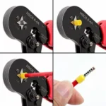 Pinza Crimpeadora A Criquet Terminales Tubulares T - Imagen 3