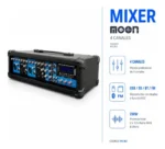 Consola Sonido Potenciada Moon M4250up Mixer Usb 2 - Imagen 2