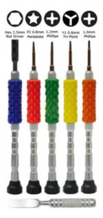 Kit Destornilladores 7 En 1 Yaxun Yx-8186 De Preci - Imagen 10