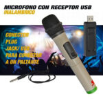 Microfono Dinamico Inalambrico 50mt Senon - Imagen 4