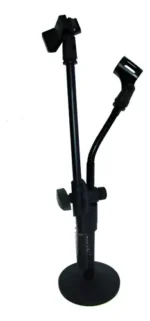Pie De Microfono Doble De Mesa Pmm03d Moon