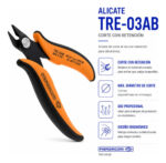 Mini Alicate Pinza Corte Al Ras Piergiacomi P Cabl - Imagen 2