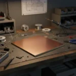 Placa Fenolico Simple Faz 30x30 Electroquimica Del - Imagen 3