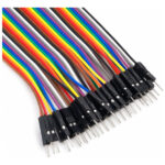Pack 40 Cables Macho Macho 20cm Dupont Protoboard Arduino