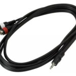 Cable 1 Mini Plug A 2 Rca Warwick Rcl 20902 D4