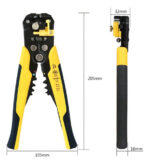 Pinza Pelacables Automática Crimpeadora Ajustable - Imagen 3
