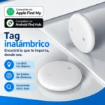 Localizador Gps Rastreador De Objetos Mascotas Apple Google Negro - Imagen 4