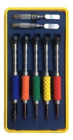 Kit Destornilladores 7 En 1 Yaxun Yx-8186 De Preci - Imagen 3