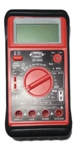 Tester Digital Multimetro Zurich Izr00955 + Puntas - Imagen 3