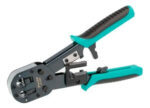 Pinza Crimpeadora Automatica Terminal Pasante Rj45 - Imagen 2