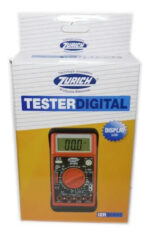 Tester Digital Multimetro Zurich Izr00955 + Puntas - Imagen 4